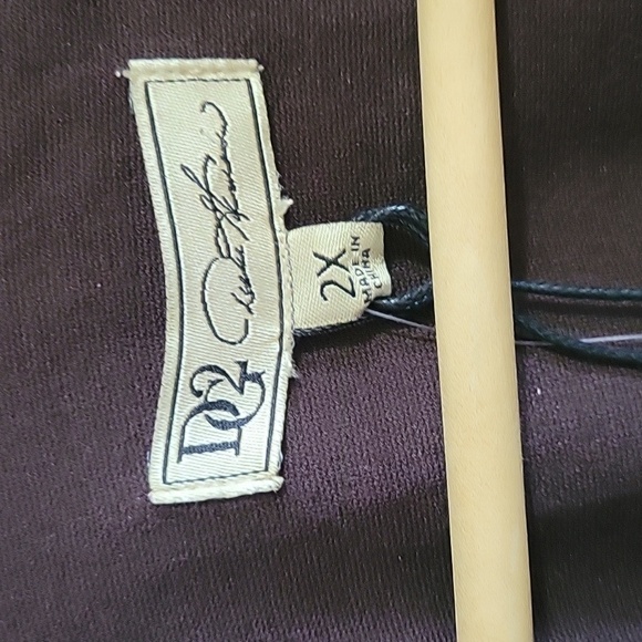 DG2 by Diane Gilman Brown Blazer - Picture 3 of 6